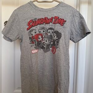 Funko Marvel Avengers Gray Graphic Tee